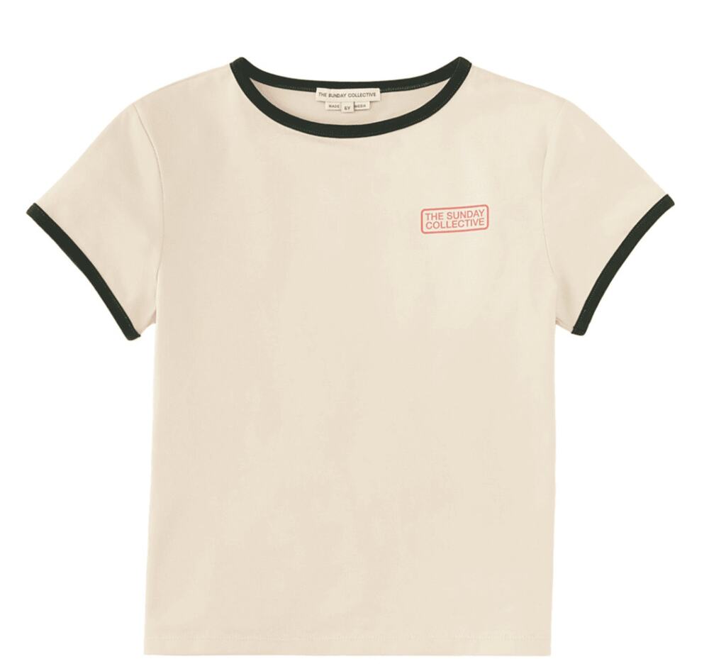 The Sunday Collective Contrast Binding Tee